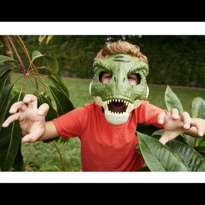 Jurassic World Green Tyrannosaurus Dinosaur Mask